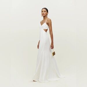 Reformation 0 Ivory Astor Dress